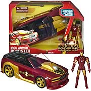 Iron Man Action Sports Car Vehicle, Not Mint